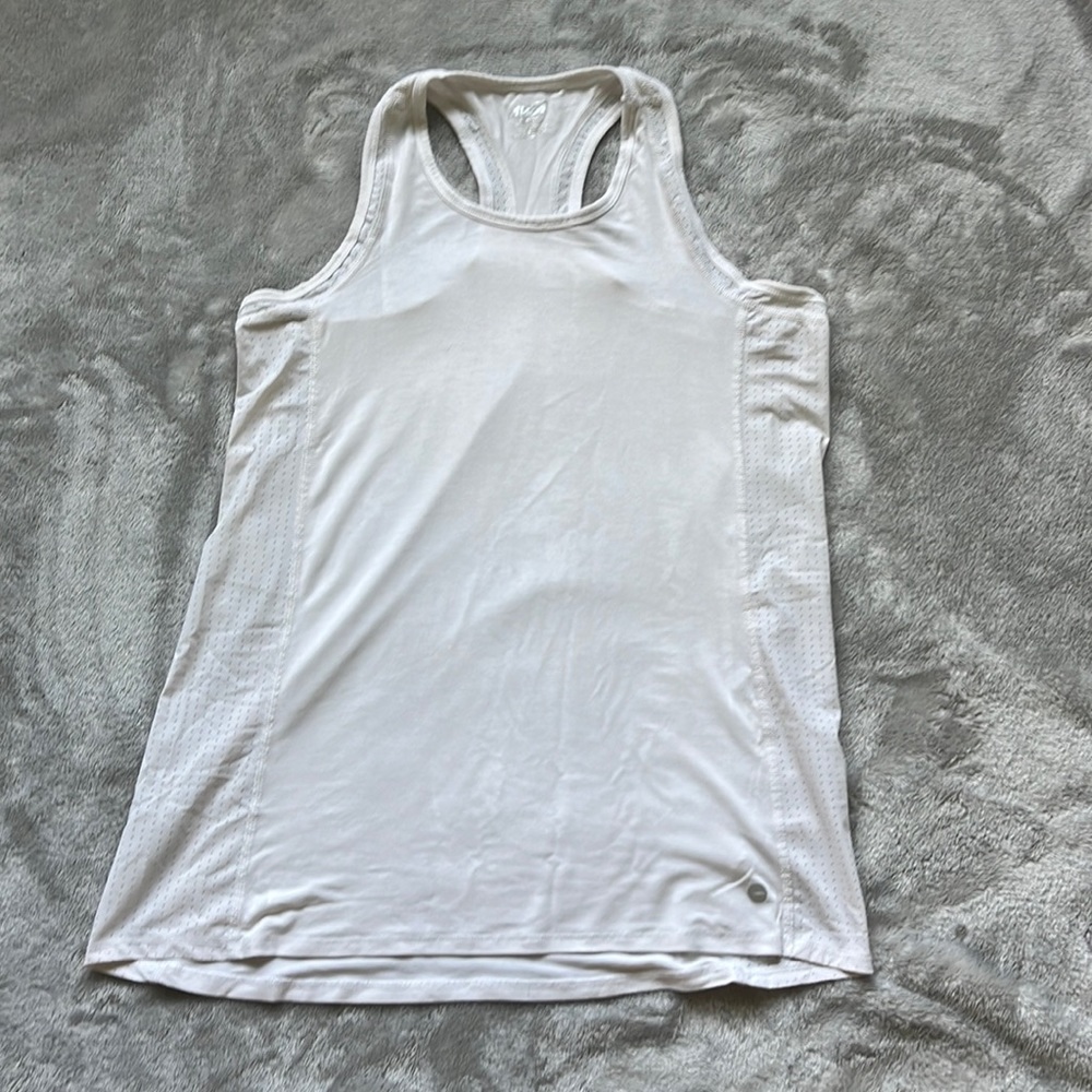 AVIA small athletic white tank top